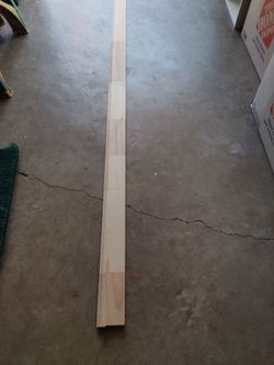 Raw New Baseboards