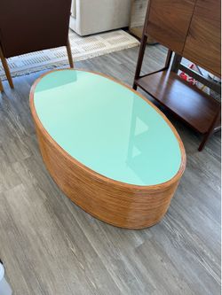 Jonathan Adler Riviera Oval Cocktail Table
