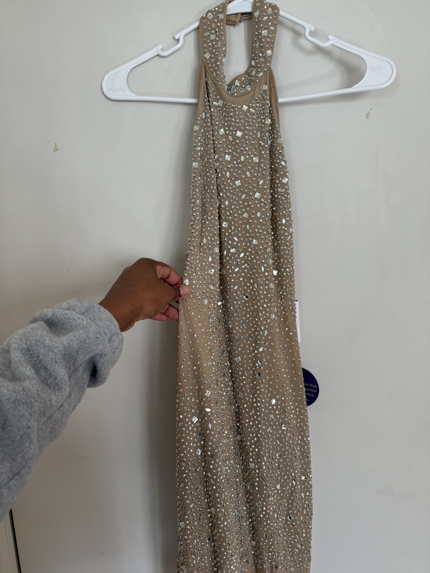 Windsor Special Occasion Dress (Nude)