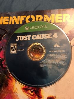 Brand new Just Cause 4 Xbox One *game disc only