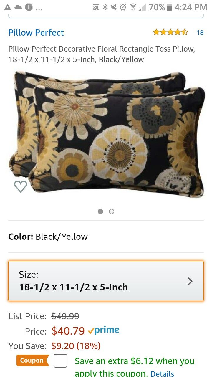 4 Pillow Perfect lumbar outdoor pillows