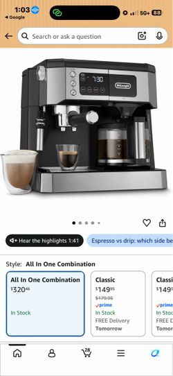 DE LONGHI All In One Combination