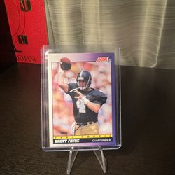 Brett Farve Rookie 1991