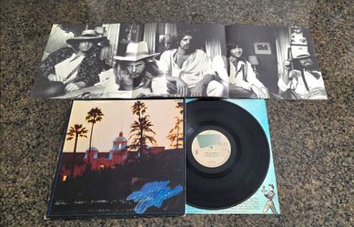 The Eagles Hotel California vintage original 1976 1st press 7E-1084 Sterling LH