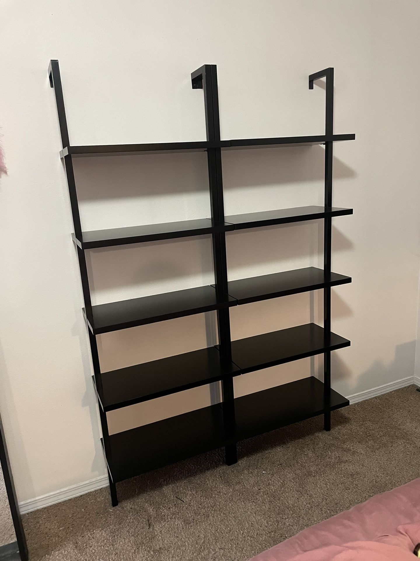 2 Ladder Bookcase Shelves 