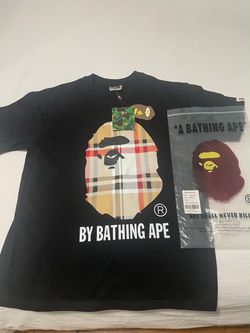 Bape X Burberry shirt