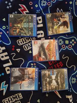 PS4 Game Bundle – Lot of 5