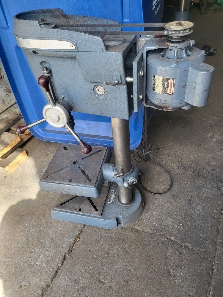 Craftsman King Seeley Corporation Bench Top Model Drill Press Tool Shop Tools Garage