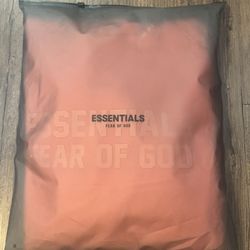 Essentials “Fear Of God” Unisex Oversized Hoodie XXL NWT Coral