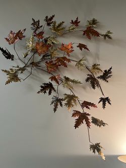 Metal Leaf Art by Artist Ray Griffin