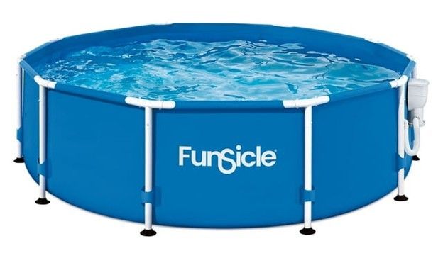Funsicle 10X30 Outdoor Activity Round Frame Above Ground Pool