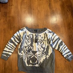 Brand new with tags women’s Express tiger sweater