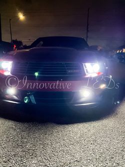 9006  LED Headlight Bulbs Low Beam Fog Light 300% Brighter 6500K Cool White Conversion Kit IP67 Waterproof 2 PCS