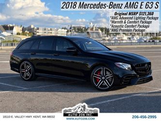 2018 Mercedes-Benz AMG E 63