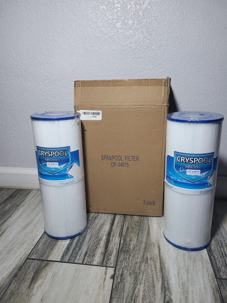 Cryspool® 04075 Filter Compatible with C-4950, PRB50-IN, FC-2390, Guardian 413-212-02, J200 Series Filter, 03FIL1600, 373045, Cal Spa Hot Tub Filter,