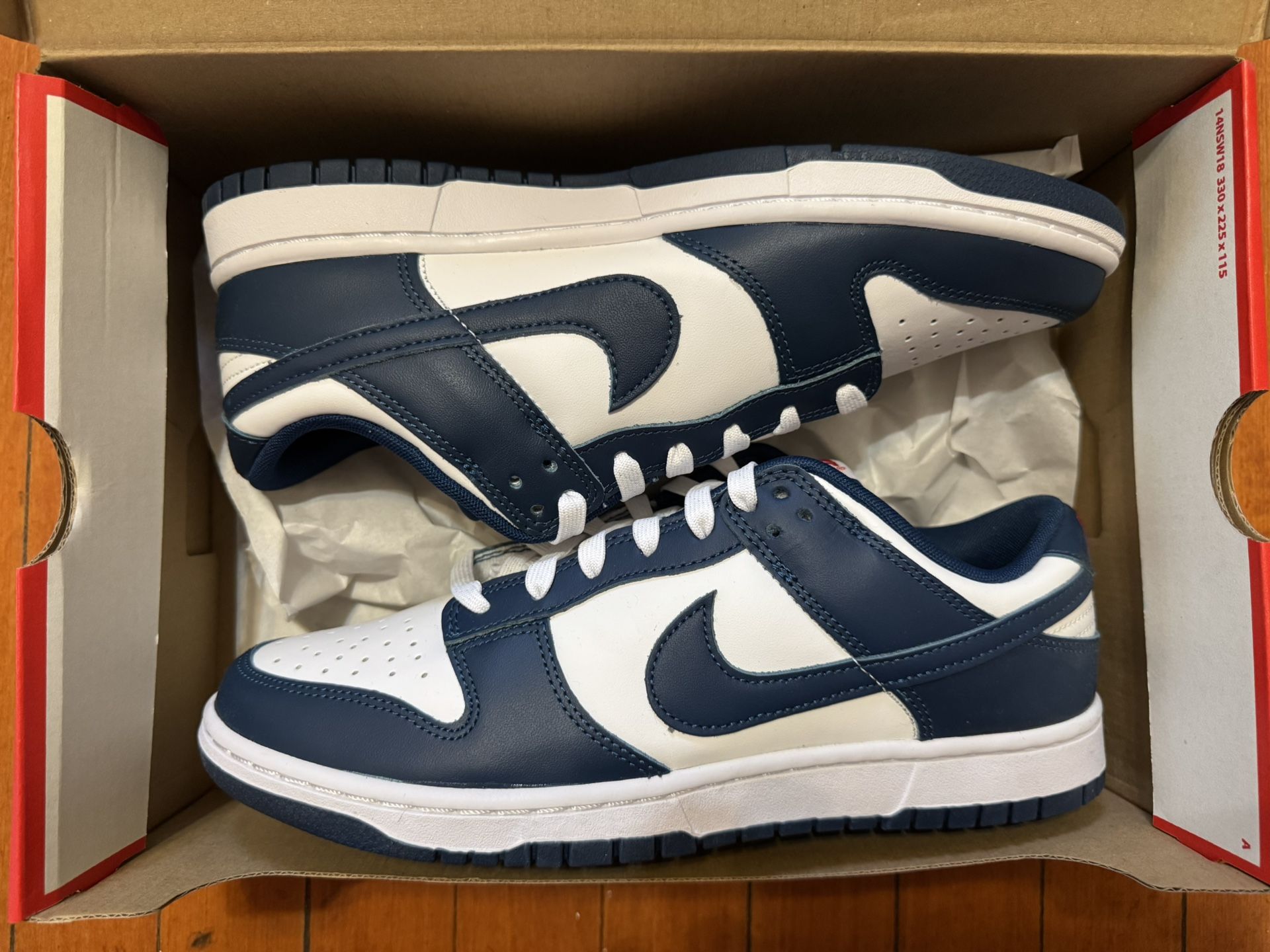Nike Dunk Low Valerian Blue size 10 New