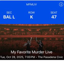 My Favorite Murder podcast - LIVE - Pasadena