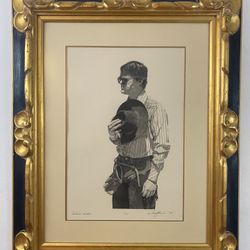 Limited addition print 5/150 Walt Johnston 1983 national anthem