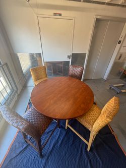 Oak Cherry Wooden Table
