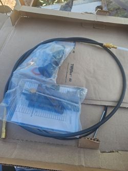 865436A02 Lower Shift Cable Kit Fit for Mercruiser Shift Cable MC-I MR Alpha One Gen I and Alpha One Gen II Replace for Mercruiser 19543A10 19543A8