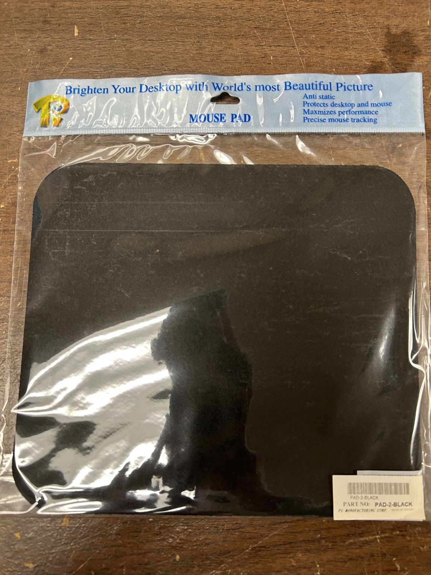 Black Computer Mouse Pad