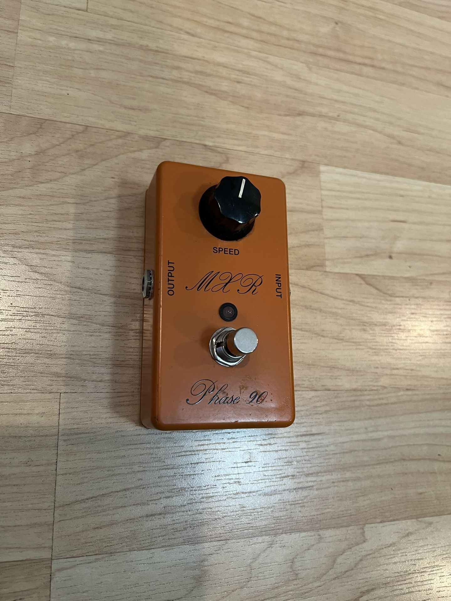 MXR Phase 90 LED Script Logo Guitar Pedal Effects Unit