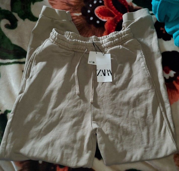 Zara Baige Sweatpants (NEW)