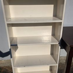 Bookshelf - Small, White 