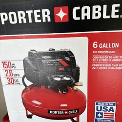 Porter-Cable 6 gal Air Compressor 