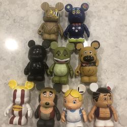 Disney Vinylmation . Lot Of 9 Various