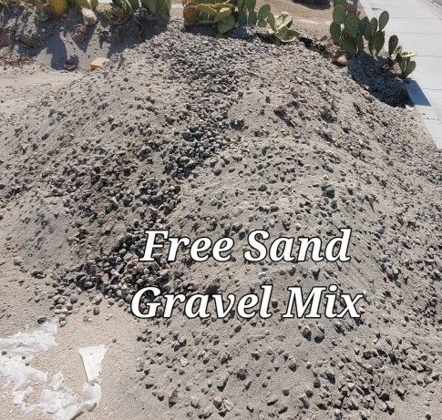 Free Sand and Gravel Clean , Curbside , Palm Springs