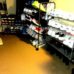 Three Tier Shoe Rack Can Put Very Tall Boots On Top Rack Lightweight Strong Storage Remedies No More Clutter ☆Look @ Photos For Storage Idea