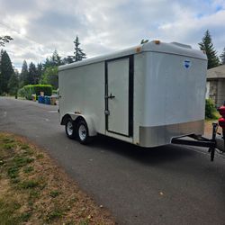 7'X14' CARGO TRAILER WELDED REINFORCED STEEL FRAME