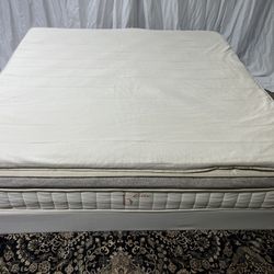 Birch Elite Natural Mattress, Foundation AND topper - KING 