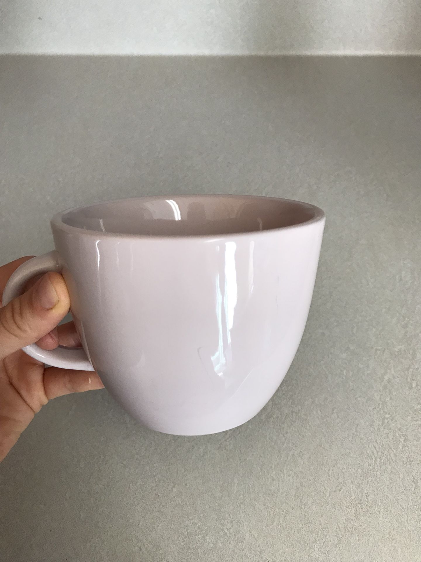 Light pink mug