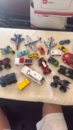 Die cast  toy planes and automobiles