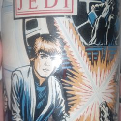 Vintage Return Of The Jedi Glass