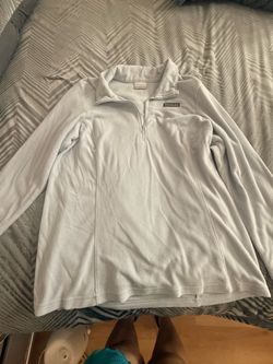 Columbia brand light blue sweater on sale!!