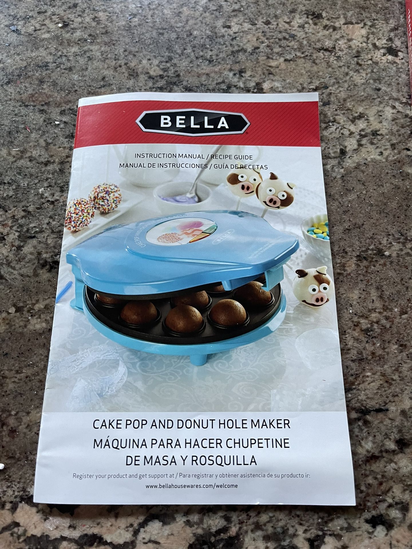 Bella Cake Pop And Donut Maker