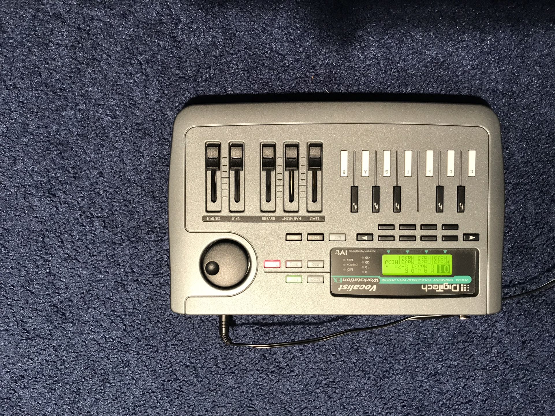 激レア！digitech vocalist work station EX DigiTech Vocalist Workstation EX Vocal Harmony Effects