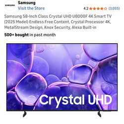 Samsung 58-Inch Class Crystal UHD