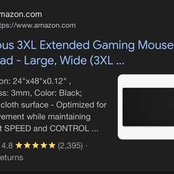 Glorious 3XL gaming mousepad 