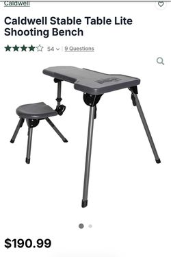 Shooting bench