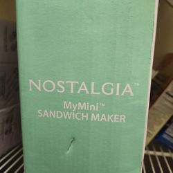 Nostalgia My mini Sandwich maker