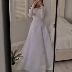 White Wedding Dress 