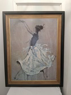 Framed Dancer Art Print