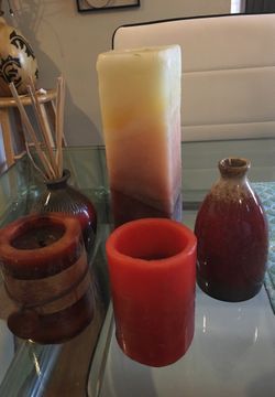 Candles and decorations