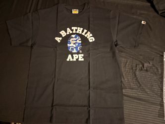 Bape (Brand New) XL camo college tee $35