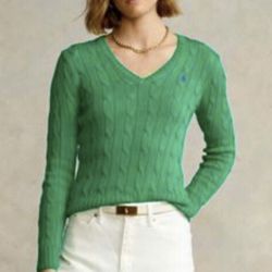 Green Ralph Lauren Sweater Size Small