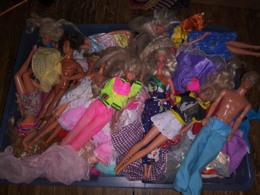 Vintage Barbies 1960s to 1970s